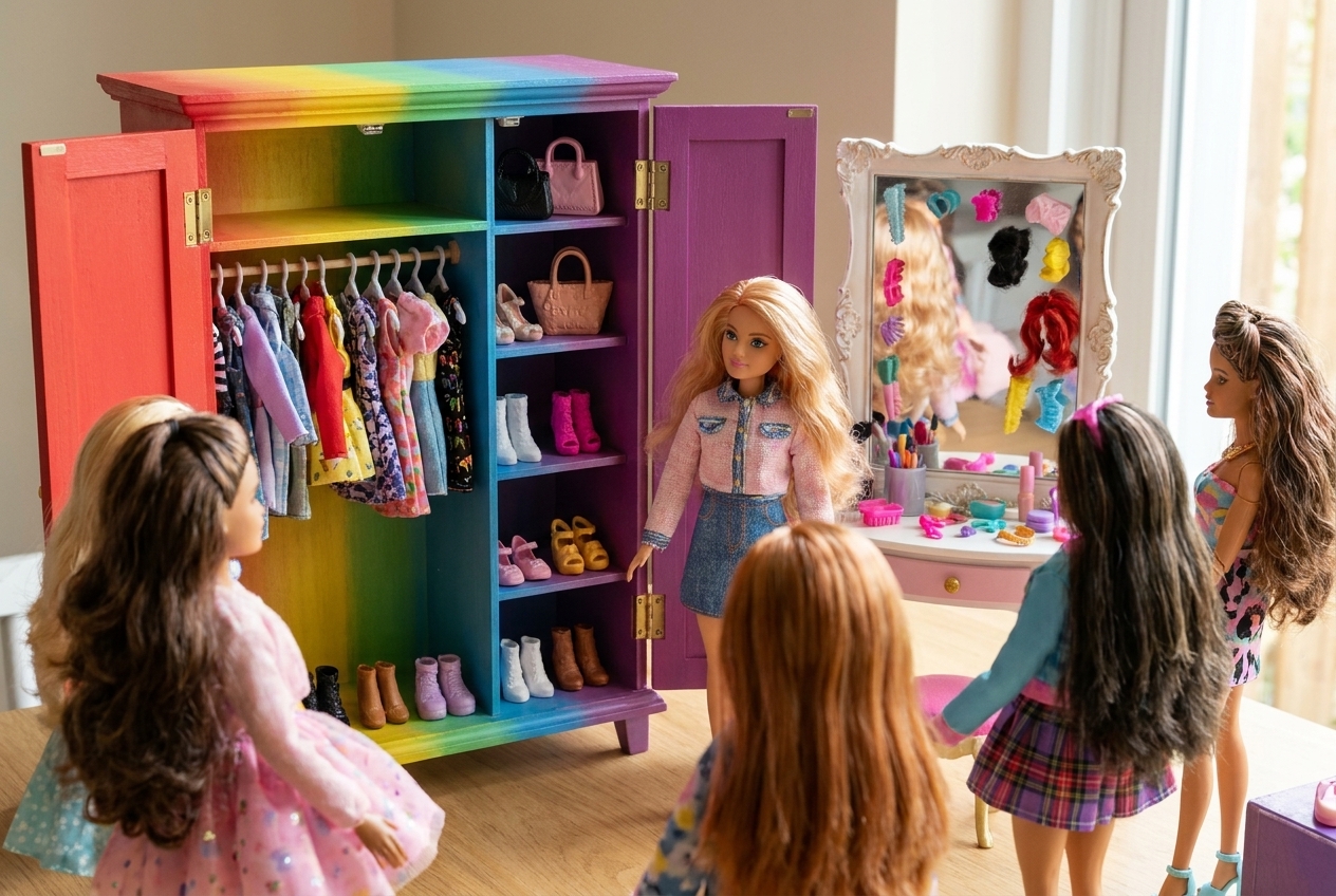 Faire évoluer la collection RAINBOW HIGH