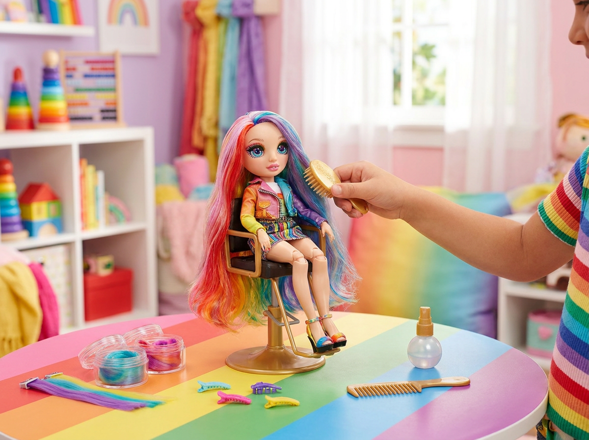 Créer une scène RAINBOW HIGH